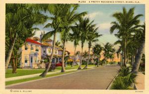 FL - Miami. Residential Street