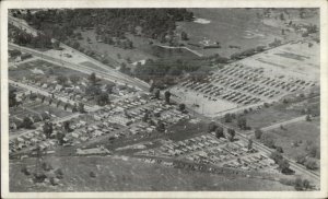 Whiting IN Sheffield Trailer Sales Aerial View Postcard