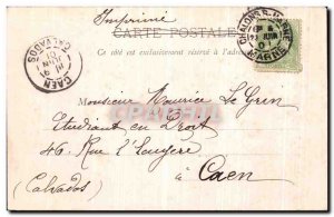 Old Postcard Chalons Sur Marne Prefecture