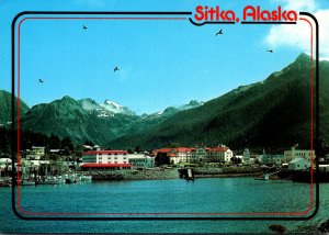 Alaska Sitka Waterfront Scene