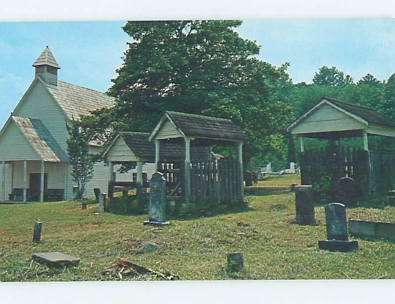 Unused Pre-1980 CHURCH SCENE Helen Georgia GA hs6377-12