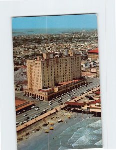 Postcard Buccaneer Hotel Galveston Texas USA