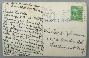 D.A.R. Headquarters (Old Town Hall) Norwalk, CT Postcard (#7250)