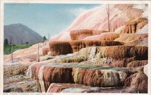 Pulpit Terraces Yellowstone Park Wyoming