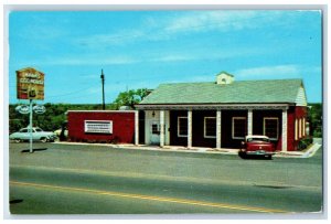 Little Rock Arkansas AR Postcard Hanks Dog House Exterior Building 1958 Antique