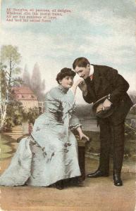 \Couple. All thoughts, all passions..\ Vintage American PC