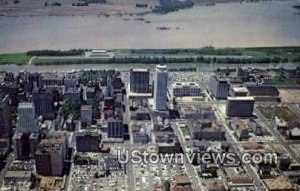 Down Town - Memphis, Tennessee TN Postcard