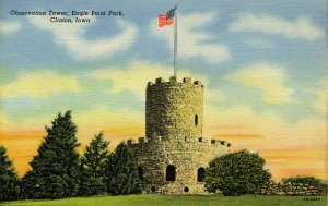 IA - Clinton. Eagle Point Park, Observation Tower