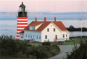1891 ME Lubec  West Quoddy Head Light