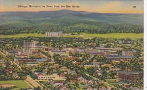 Montana Billings As Seen From The Rim Rocks 1946