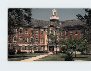Postcard Carpenter Hall Earlham College Richmond Indiana USA
