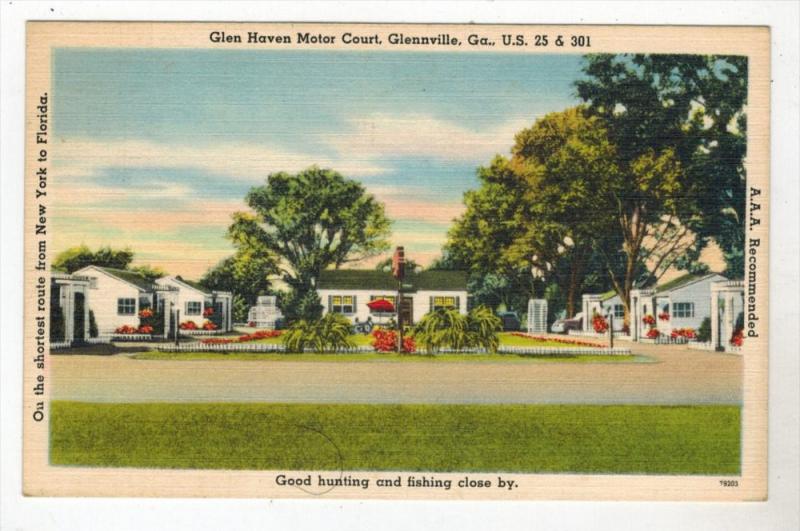 Georgia  Glenville  Glen Haven Motor Court  Motel