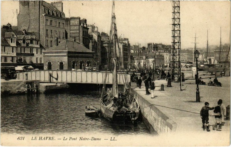 CPA Le Havre Le Pont Notre Dame (992912)