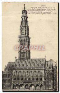 Old Postcard Arras L & # 39Hotel City and Its Belfry d & # 39A Historic build...