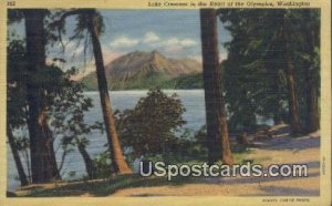 Lake Crescent - Olympics, Washington WA Postcard