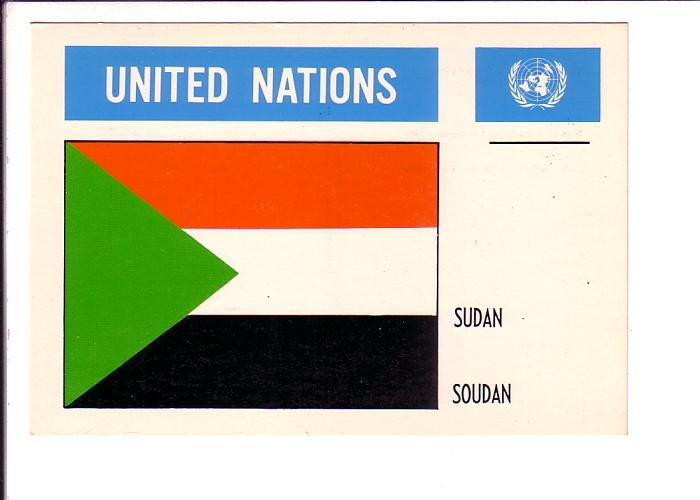 Sudan, Flag, United Nations