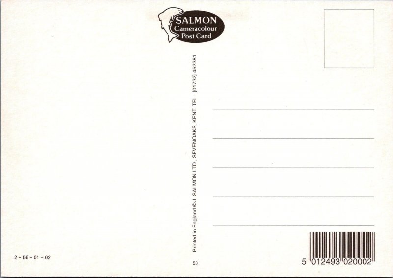 Hampshire Postcard - Keyhaven Village   SW17436