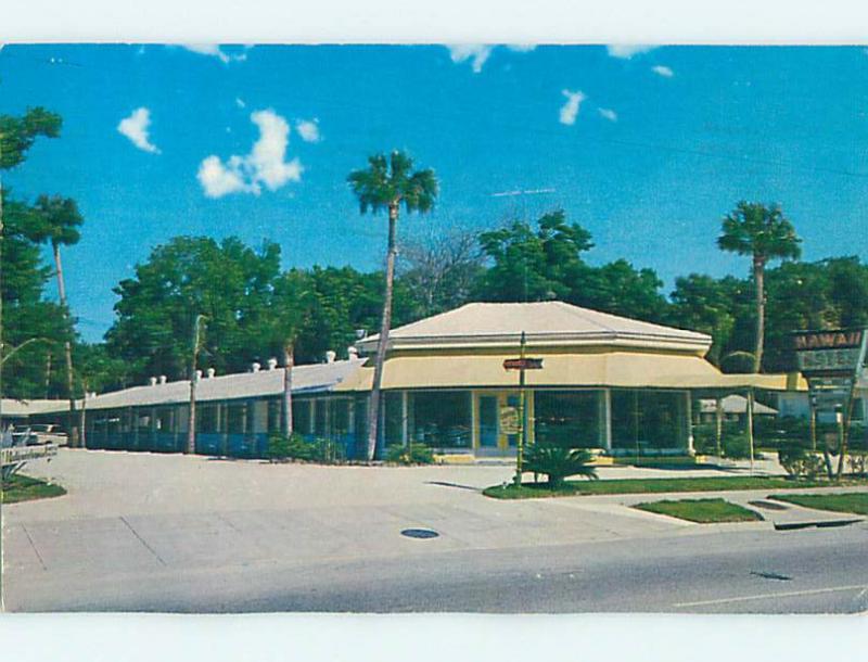 Pre-1980 HAWAII MOTEL Daytona Beach Florida FL M2453