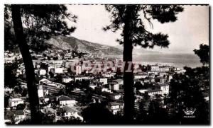 Old Postcard Menton General view