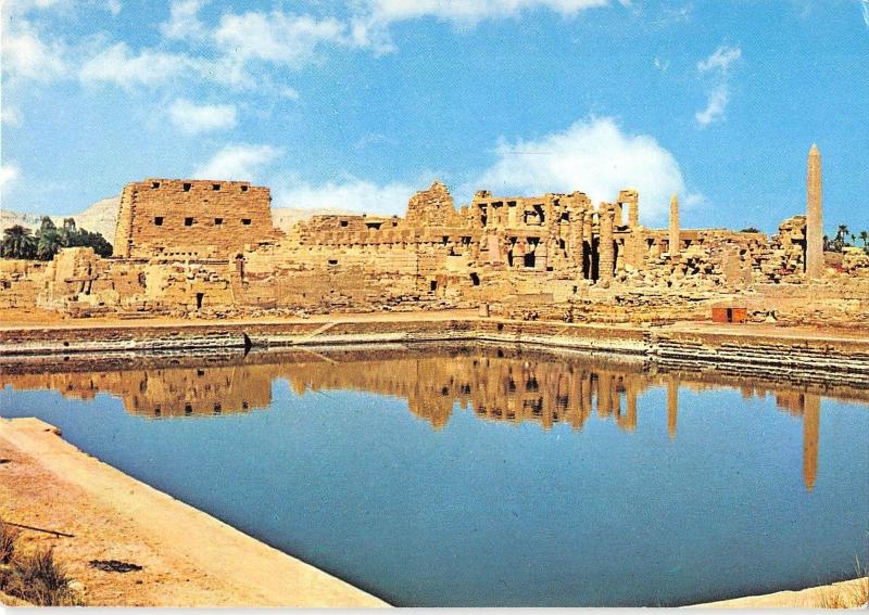 BT14722 The Sacred Lake        Egypt postcard