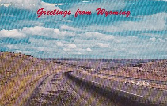 Interstate 80 Greetings From Wyoming