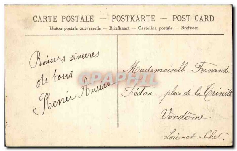 Old Postcard Niort General view