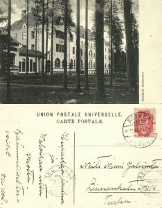 finland suomi, NUMMELA, Sanatorium (1911) Postcard (2)