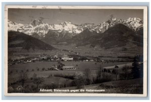 Austria Postcard Admont Styria Against The Hall Walls 1919 Antique Posted