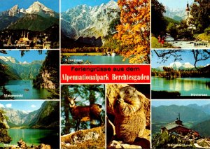 Germany Berchtesgaden Feriengruesse Aus Dem Alpennationalpark Multi View