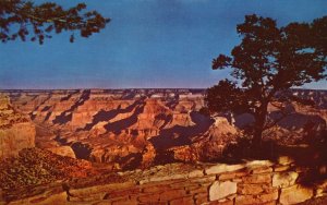 Vintage Postcard Panorama Highlights Shadows Grand Canyon National Park Arizona