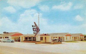 Eunice Louisiana Pelican Motel Vintage Postcard AA32037