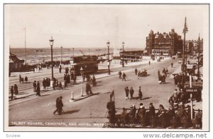 Talbot Square, Cenopath, and Hotel Metropole, BLACKPOOL, Lancashire, England,...