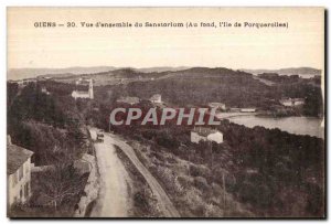 Giens - View of Entire Sanatorium - Old Postcard