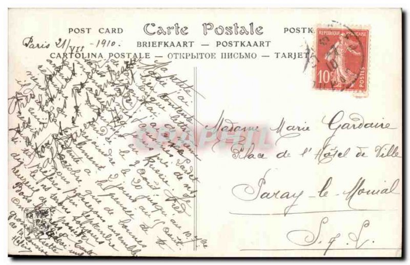 Old Postcard Salon 1910 Gaudefroy gateway