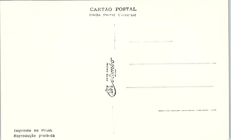 1930s RIO-DE JANEIRO BRAZIL URCA PAO DE ACUCAR PHOTO RPPC POSTCARD 44-5