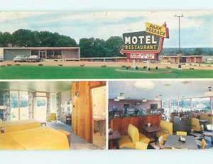 1950's OLD CARS & PARK TERRACE RESTAURANT & MOTEL Fulton Kentucky KY r0950