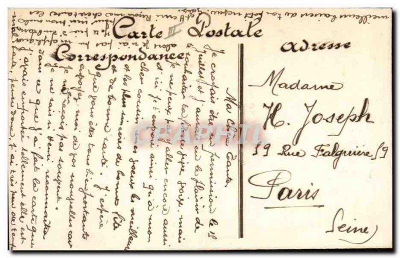 Old Postcard Fantasy Flowers