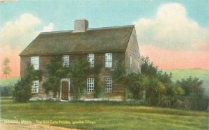 Ipswich Village Ipswich  Massachusetts US Old Cate House 1900s Postcard Unused