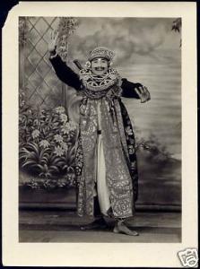 indonesia, BALI, Male Dancer Opera, Ardjah (1940s) RP