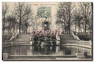 Postcard Old Square Dijon Place Darcy