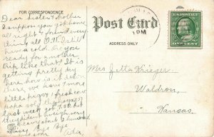 C.1907-15 Riverside Drive, Riverside Park, Wichita, Kansas Postcard 2T5-62