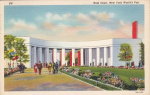 New York World's Fair 1939 Rose Court Curteich sk1960