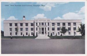 State Supreme Court Library - Cheyenne WY, Wyoming - WB