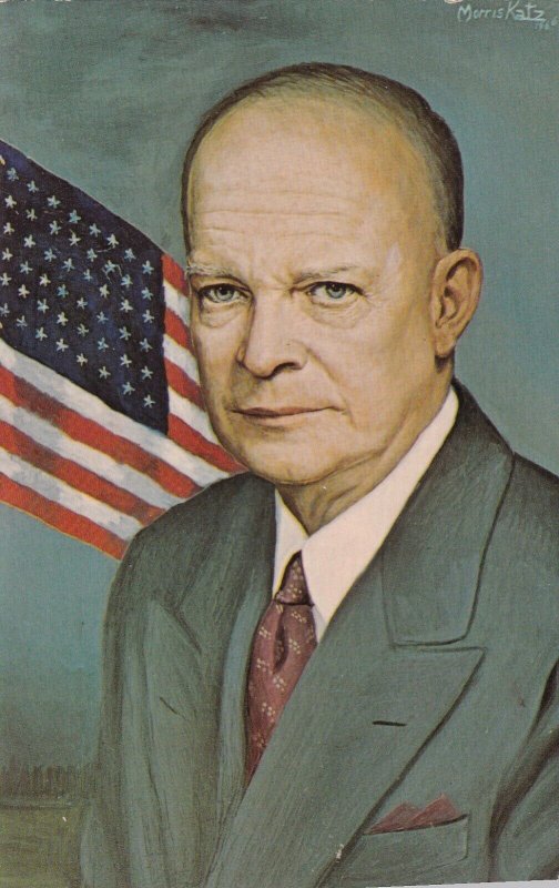 MORRIS KATZ : 1960s ; President Dwight D Eisenhower