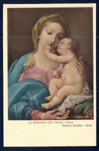 Batonis Painting 'La Madonna Col Figlio' Unused c1930s