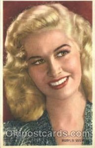 Marilyn Maxwell Trade Card Actor, Actress, Movie Star Unused light tape mark ...