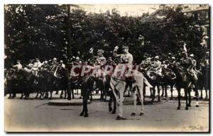 Old Postcard Militaria Paris Fetes Victory July 14, 1919 Place de la Republiq...