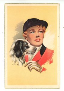 An Equestrian and Her Dog #2