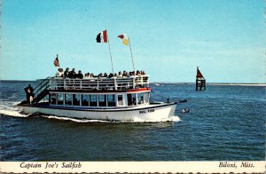 Mississippi Biloxi Captain Joe Smith's Sailfish Harbor Tour Boat
