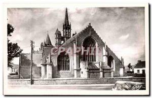 Postcard Old St Guenole Penmarch Church St. Nona